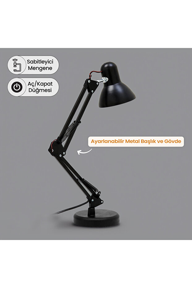 Av-811 Masa Lambası - Siyah - 2