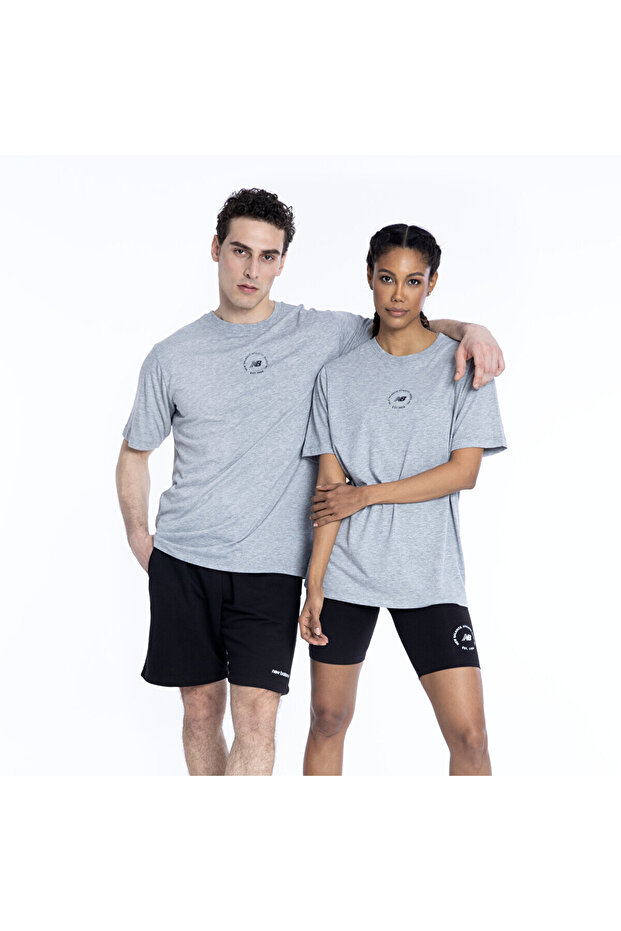 UNT1311 Gri Unisex Spor Giyim - 2