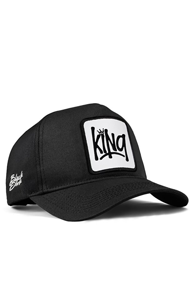 قبعة بيسبول سوداء بشعار King