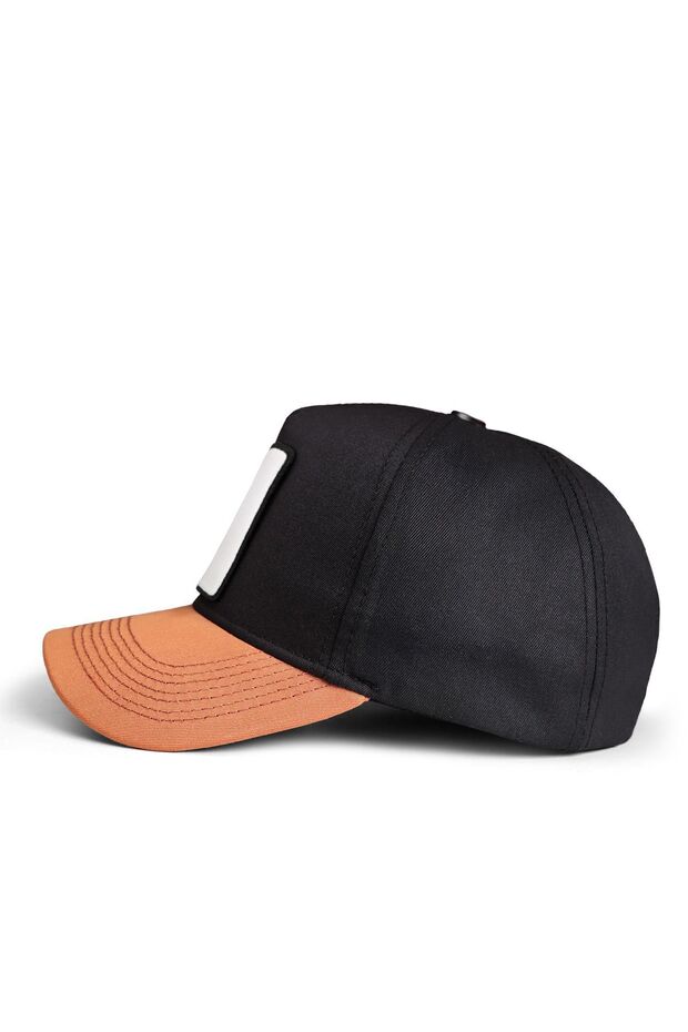 قبعة بيسبول باللون الأسود مع شعار الدب - 4