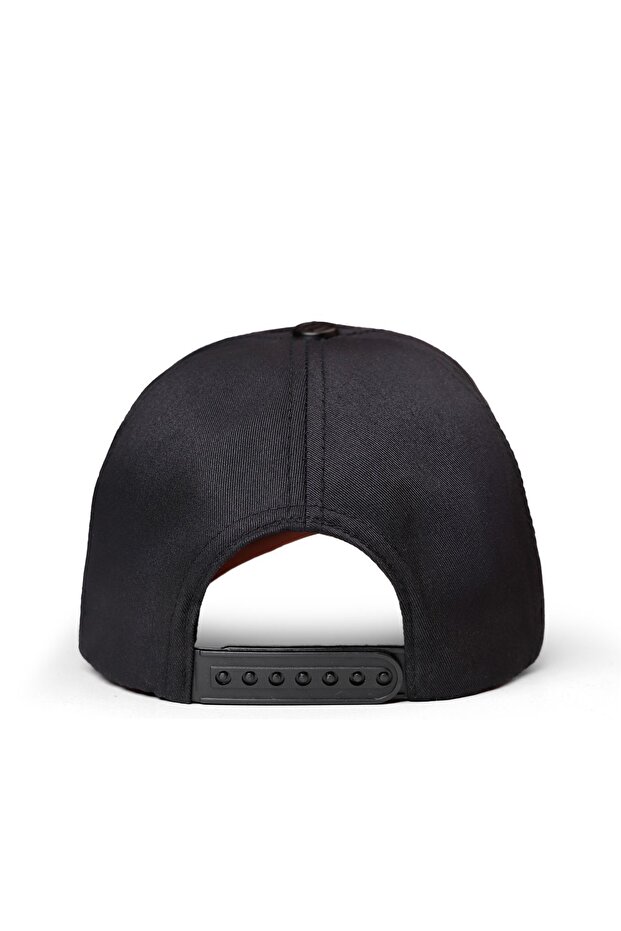 قبعة بيسبول باللون الأسود مع شعار الدب - 5