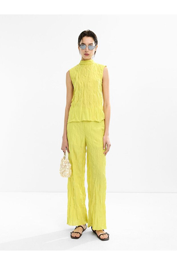 Kırışık Efektli Üst - 2