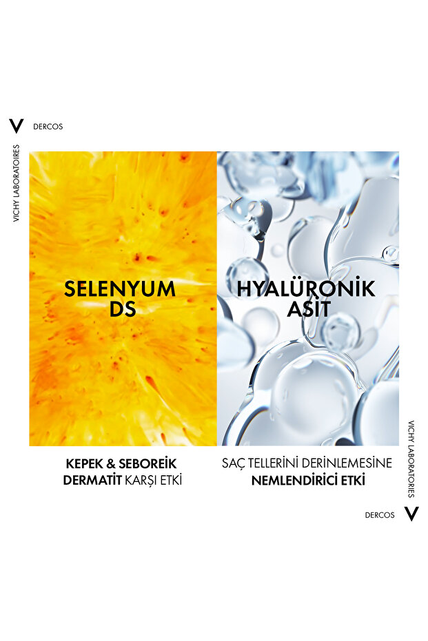 Dercos Selenium Hyaluronic Acid 2in1 Şampuan 390 ml - 3