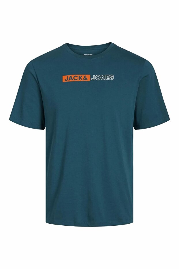 تي شيرت بنمط الشعار مقاس كبير - 2