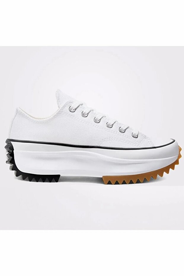 Kadin Beyaz Run Star Hike Canvas Platform Spor & Günlük Ayakkabı 168817C-White - 1