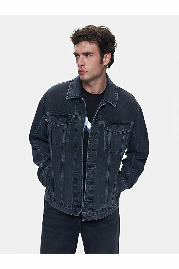 Andreas Oversıze Jean Ceket - 2