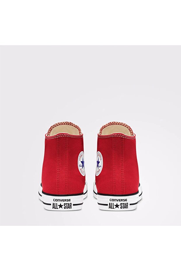 Kadin Kırmızı Converse Chuck Taylor All Star Canvas Spor & Günlük Ayakkabı M9621C-Red - 3