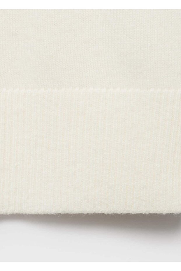 Yüksek yaka yün kazak - 6