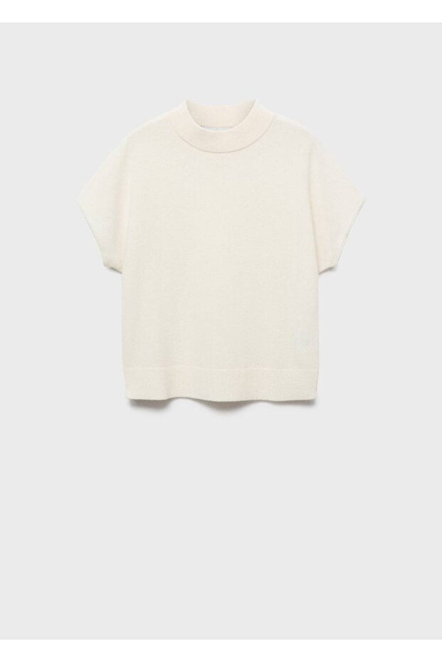 Yüksek yaka yün kazak - 3