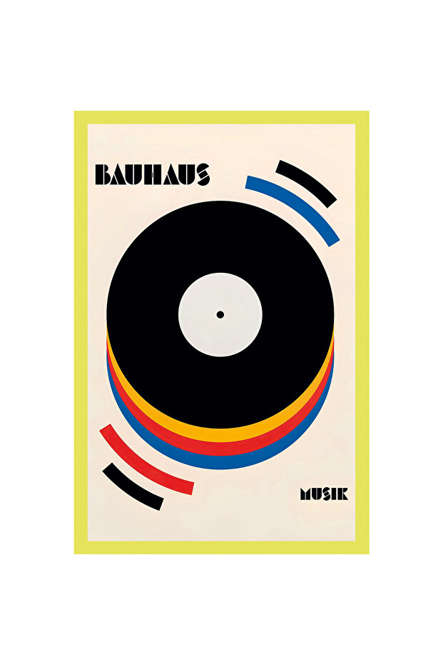 Bauhaus Music Themed – Mixed Themed Design Cards | 10X15Cm