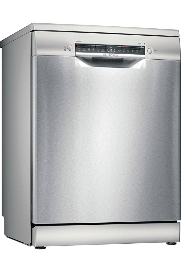 Serie 4 Solo Bulaşık Makinesi 6 Prog. 60 cm Gümüş Inox - 1