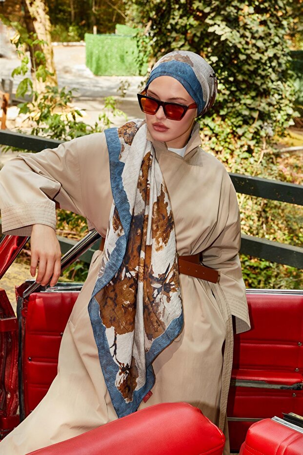 Summer Şal | Ay Mavisi - 4