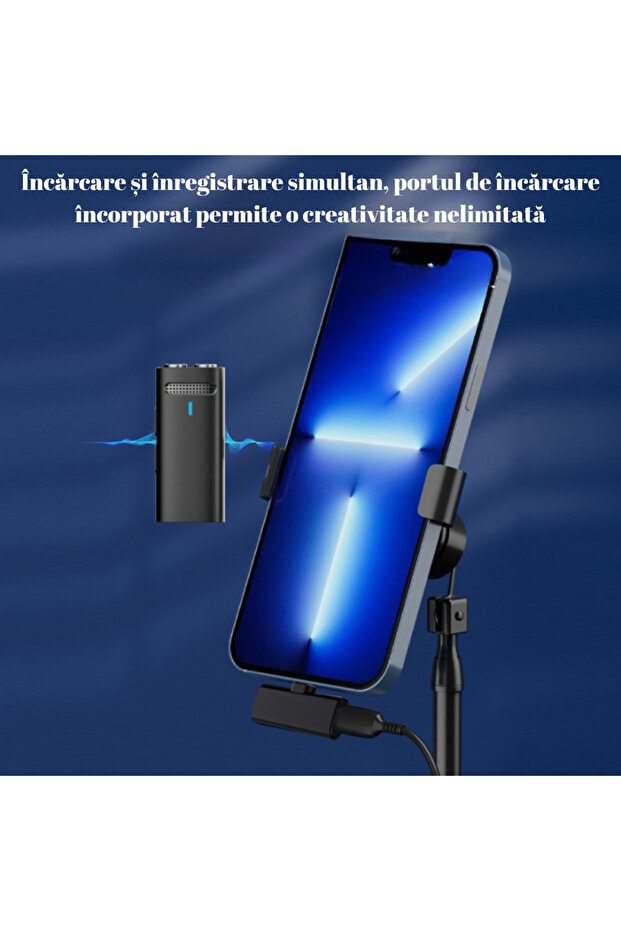 M31 Wireless Lavalier Microphone, Omnidirectional, DSP, 30 Hours of Battery Life, iOS/Android/Camera - 5