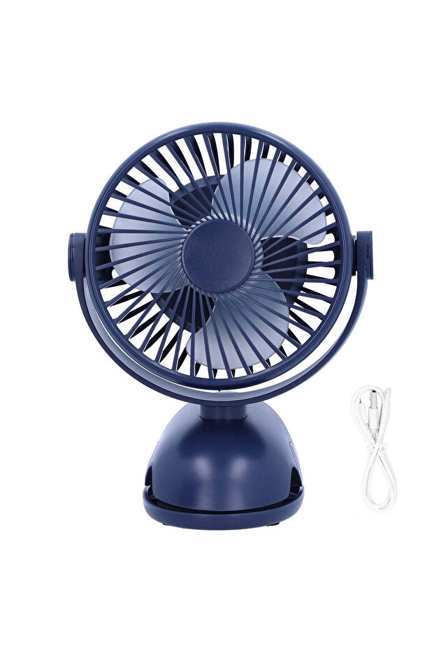 Mini ventilator USB cu clemă - 2