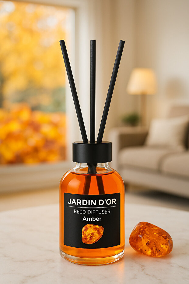 AMBER ÇUBUKLU ODA KOKUSU / AMBER REED DIFFUSER 50 ML - 1