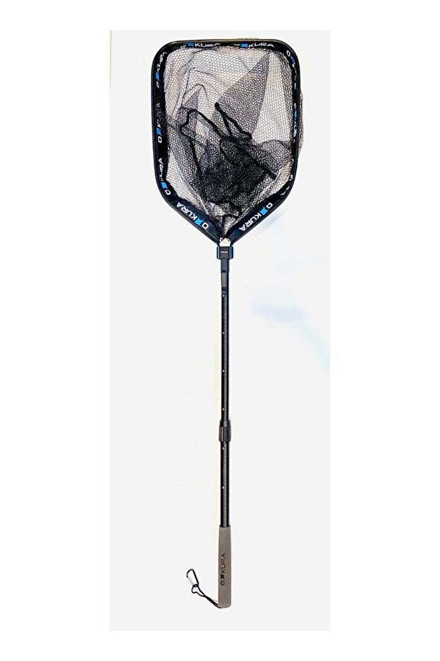 Floating PVC Fishing Net Foldable 2-Section Design For Ultimate Portability