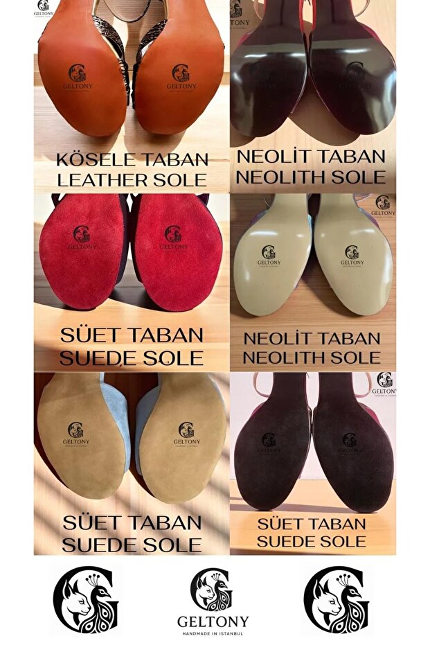 𝐀𝐔𝐑𝐄𝐋𝐈𝐀 | 𝐆𝐄𝐋𝐓𝐎𝐍𝐘 El Yapımı Deri Altın Simli Topuklu Ayakkabı Düğün • Tango • Özel Gün - 9