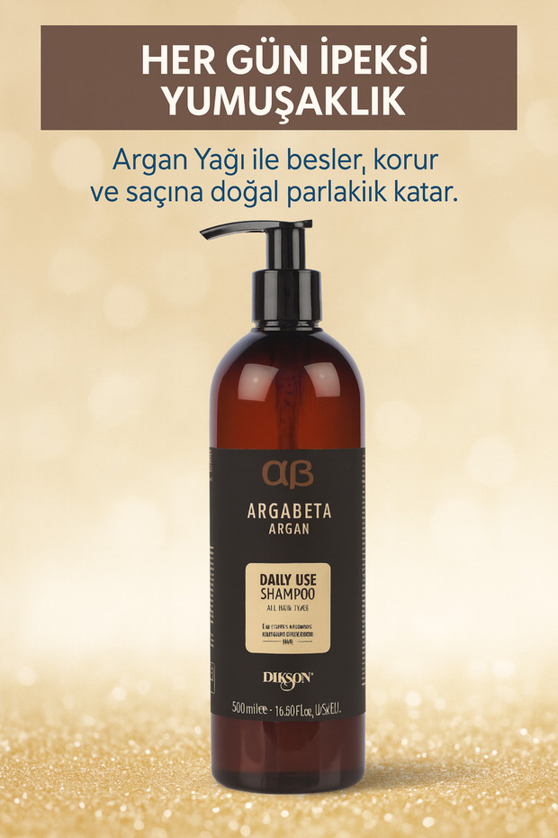 Arga Beta Argan Şampuan- Tüm Saçlar 1000 Ml - 2