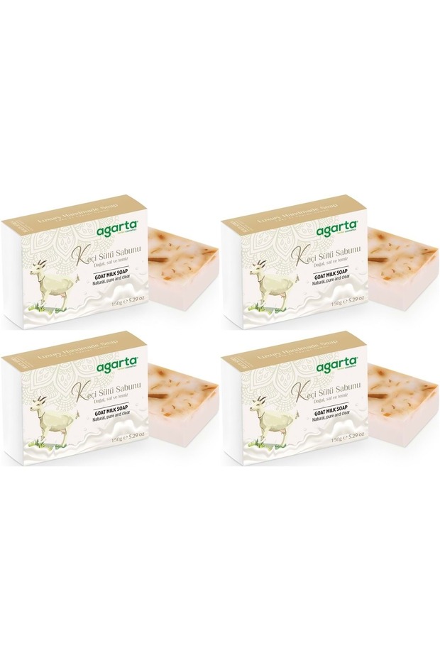 Handmade Natural Soap 150Gr Goat Milk (Set of 4)