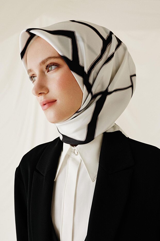 TWİLL İPEK EŞARP 2026 KIŞ SEZONU 9441D02-01 - 1