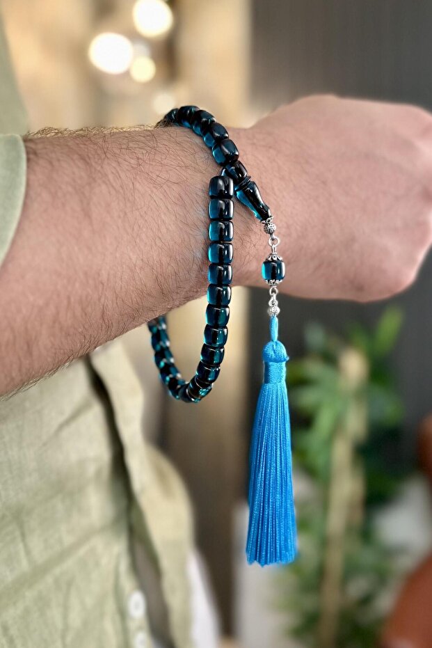 Wrist Length Special Fringe Tassel Squeezing Amber