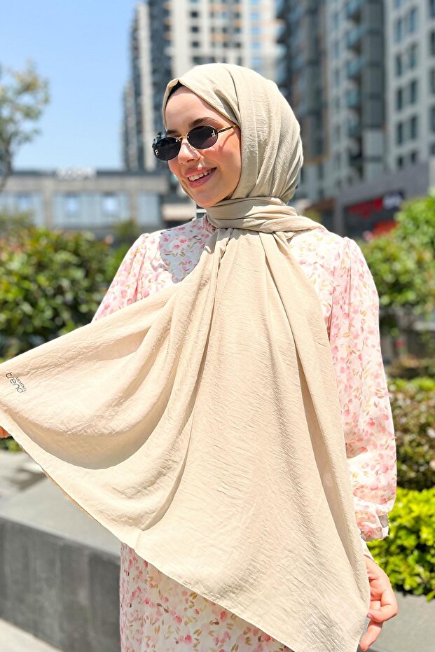 Naturel Soft Şal - 61 - Kum Beji - 1