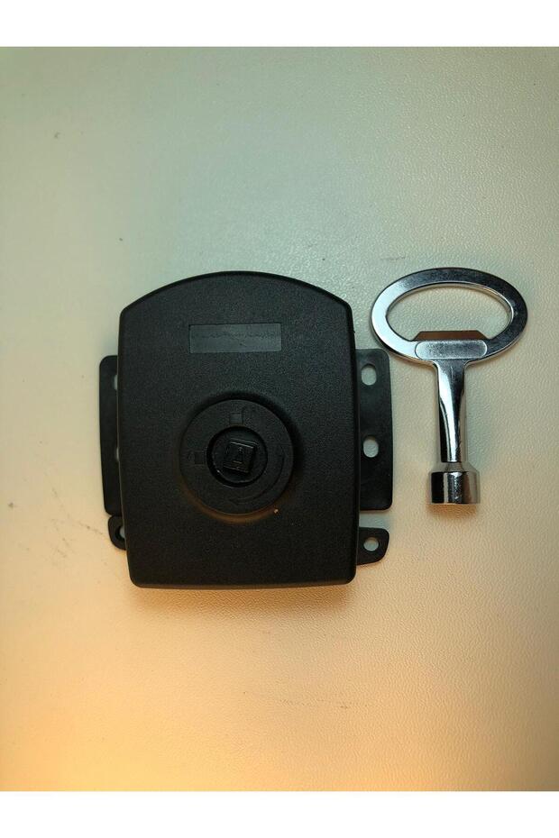 Mini Surface Mounted Air Switchboard Cabinet Heavy Panel Lock - Metal Body (+ Alu. Square 8. Key)