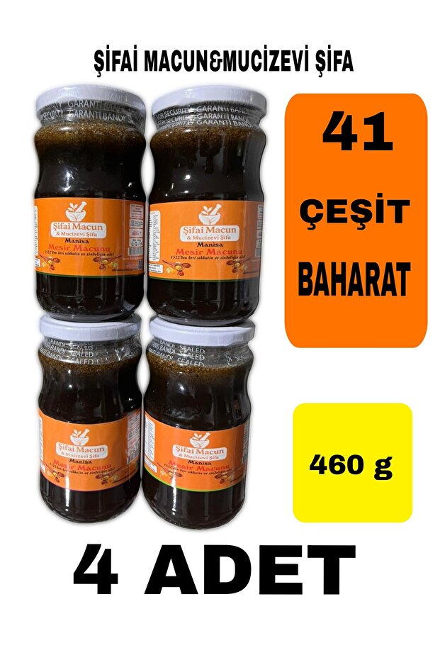 MANISA MESIR MACUNU 460 g 4 ADET - 1