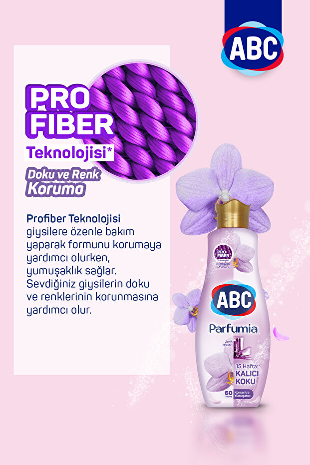 Konsantre Yumuşatıcı Zarif Orkide 1440 ml - 3