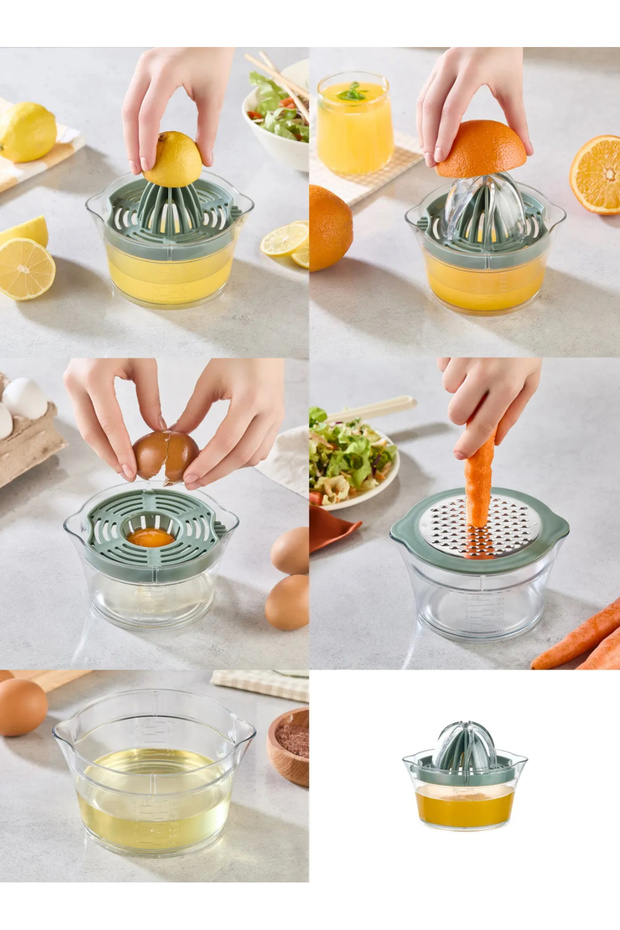 Multi5 Squeezer & Grater Set - 8