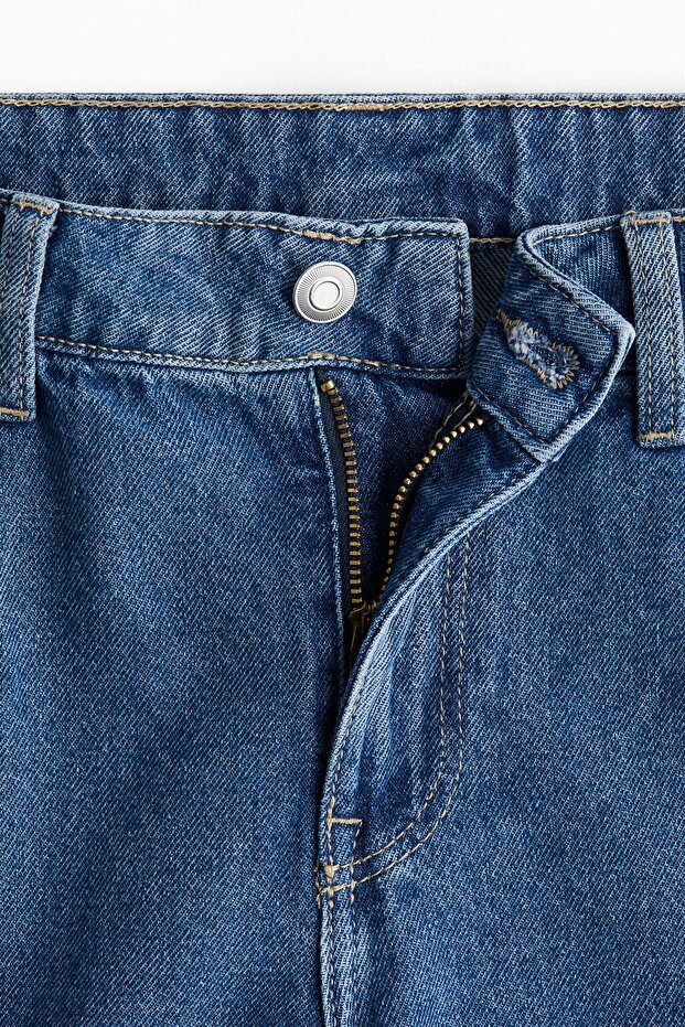 Bermuda Regular Kot Şort - 6