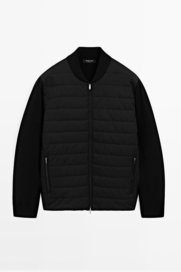 Kapitone bomber ceket - 5