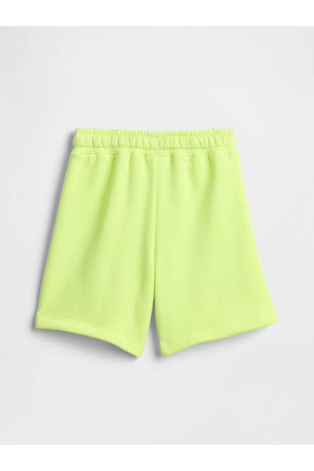 Erkek Bebek Sarı Pull-On Şort - 2