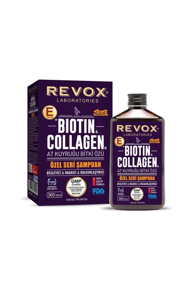 Biotin ve Collagen At Kuyruğu Şampuan 360 ml - 1