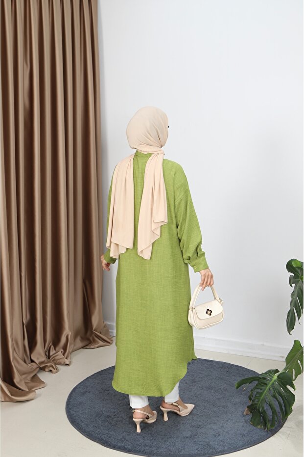 تونيك طويل بأزرار - 5