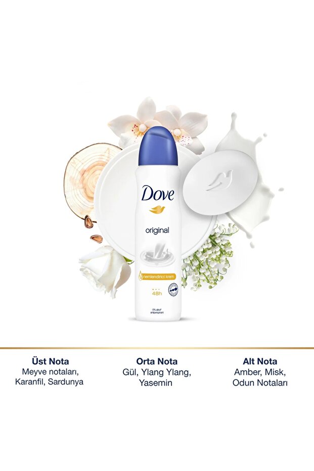 Original Kadın Deodorant Sprey 150 ml - 6