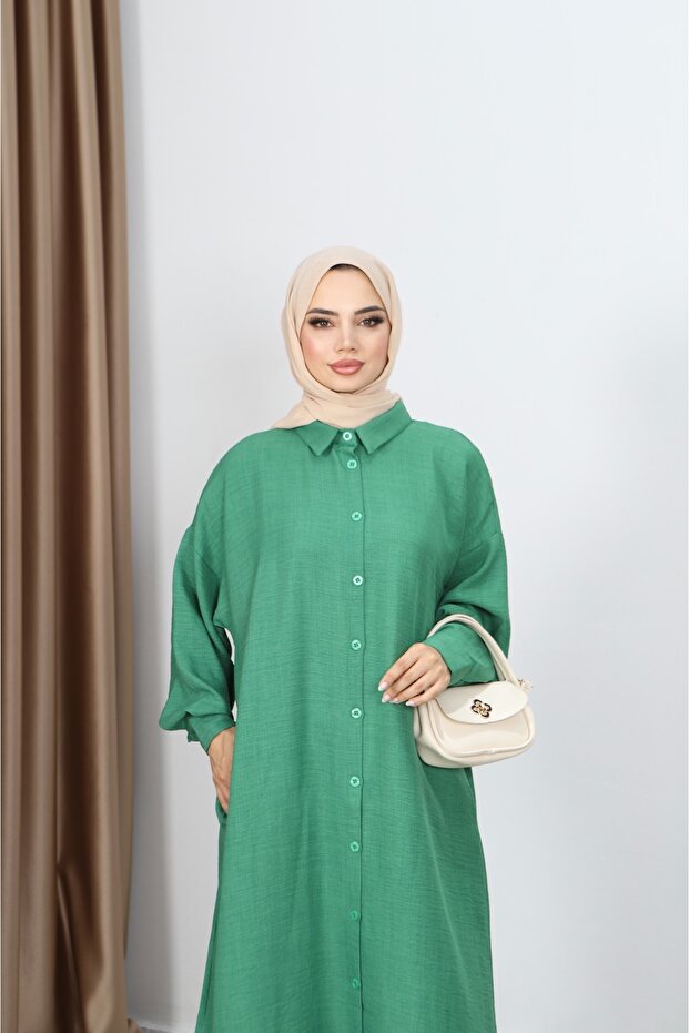 تونيك طويل بأزرار - 3