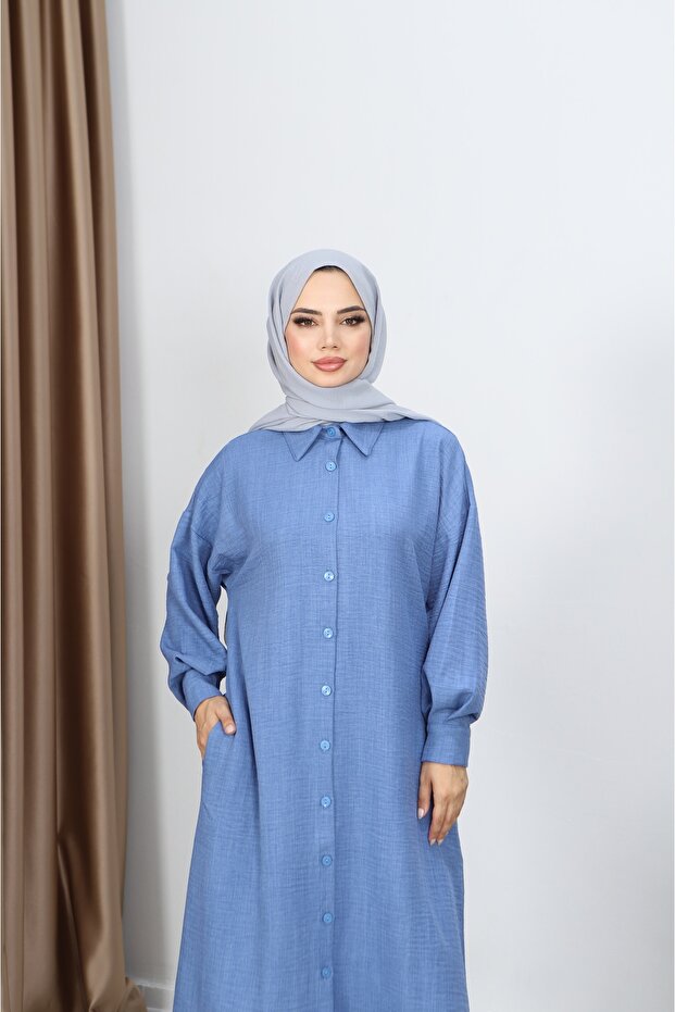 تونيك طويل بأزرار - 3