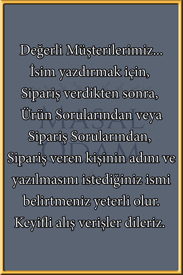 İsimli Nevresim Takımı MSLİNT-4047 - 3