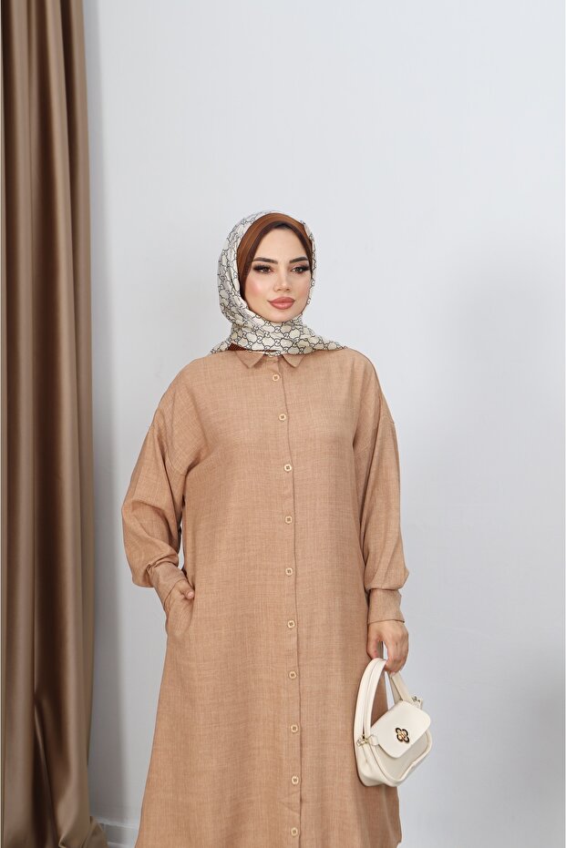 تونيك طويل بأزرار - 3