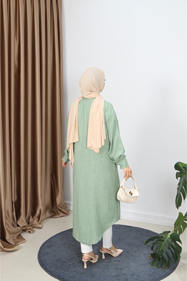 تونيك طويل بأزرار - 5