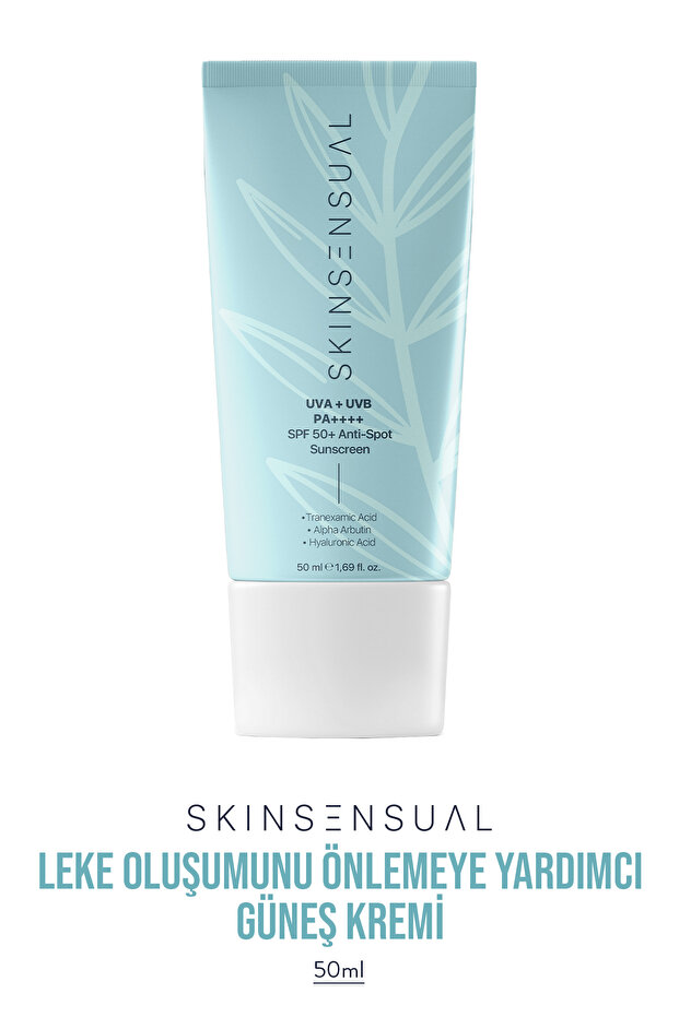 Sunscreen 50 Spf - Helps Prevent Blemish Formation, Moisturizing Effect, Pa++++