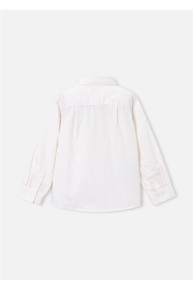 Erkek Çocuk Basic Gömlek Krem 146 - 2