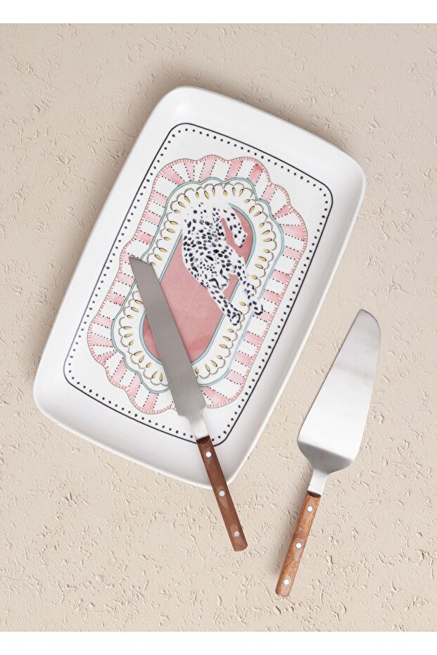طبق تقديم مستطيل Spring، مقاس 33×21 سم - SPR0014 - 3