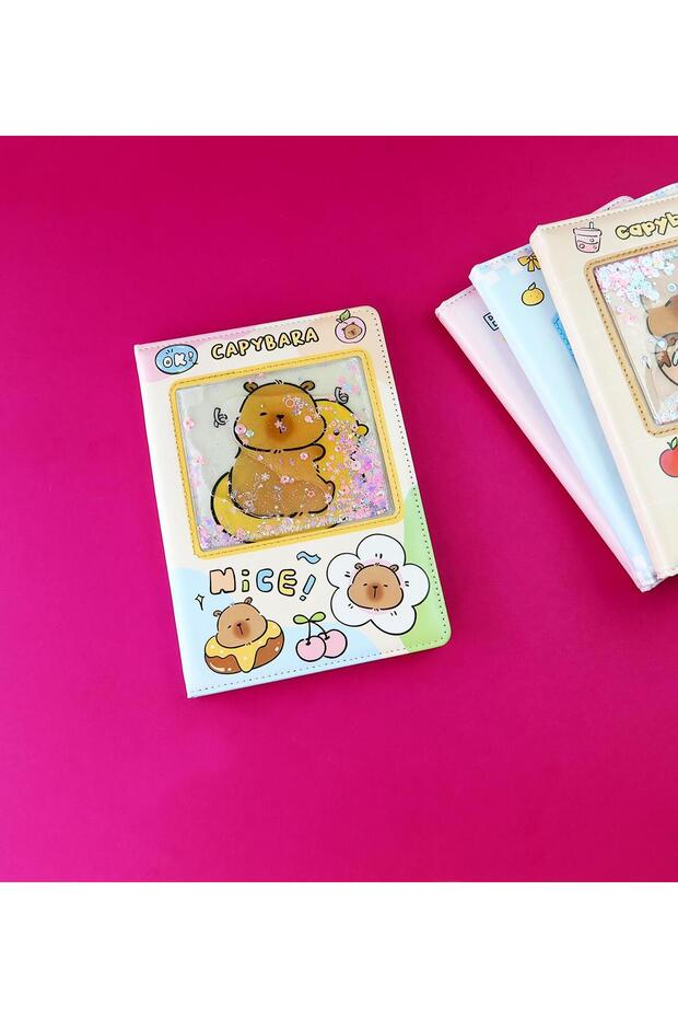 Capybara Design Notebook with Water Cover