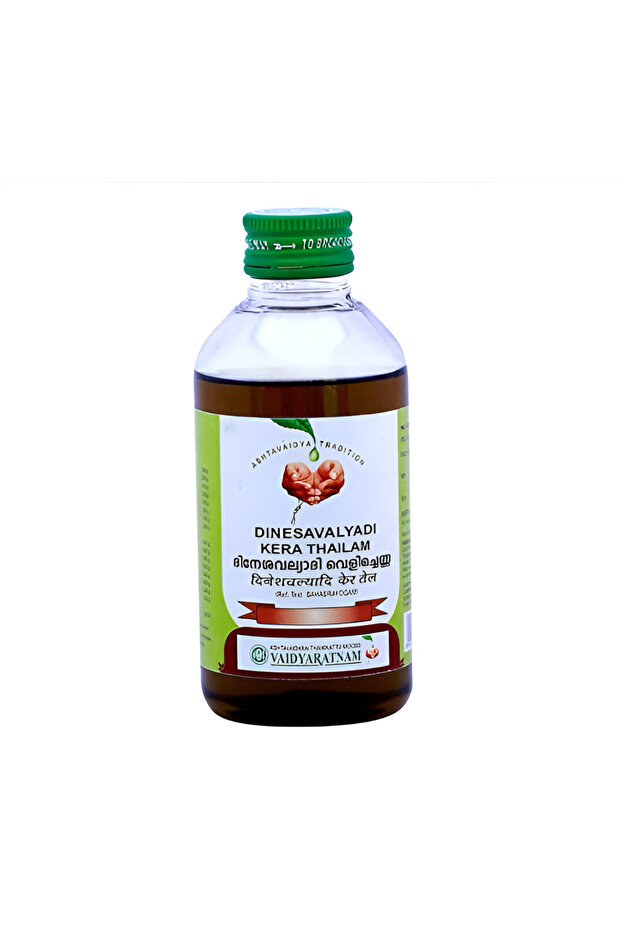 ALIDA Dinesavalyadi Kera Thailam 200 ml (Pack of 2)