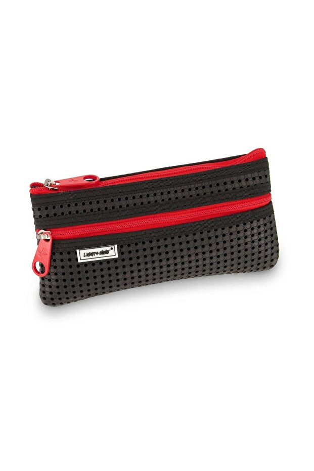 Flat Pencil Case / Red Classic