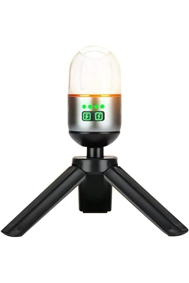Rechargeable Multifunctional Mini Camping Flashlight YM-B81 with Magnetic Base & Tripod
