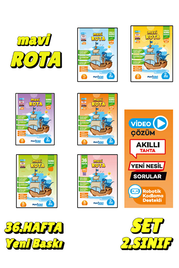 2.SINIF SET MAVİ ROTA YENİ BASKI - 1