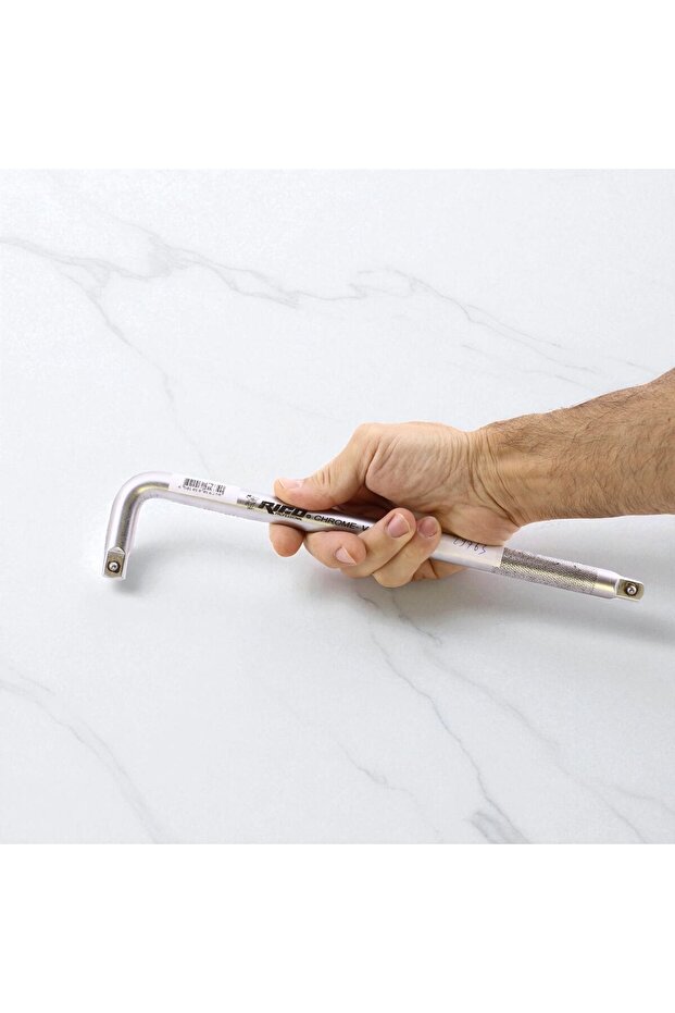 Professional Socket Hand Tool 1/2 L Sleeve Socket Wrench with Ergonomic Non Slip Handle and Durable Chrome Plating - 3